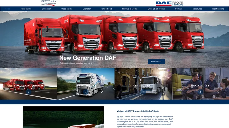 Website van besttrucks