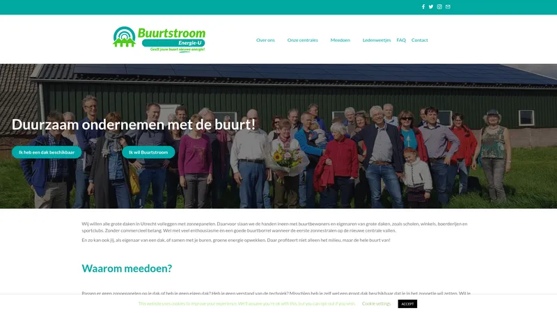 Website van Buurtstroom
