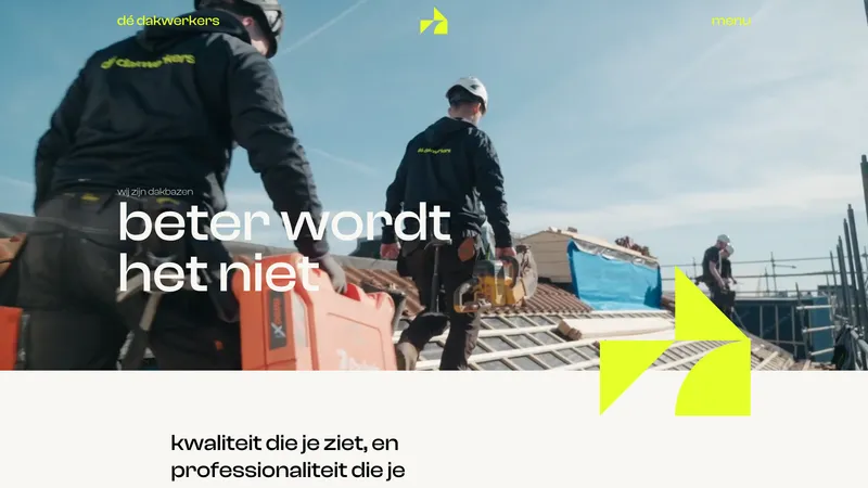 Website van dakwerken
