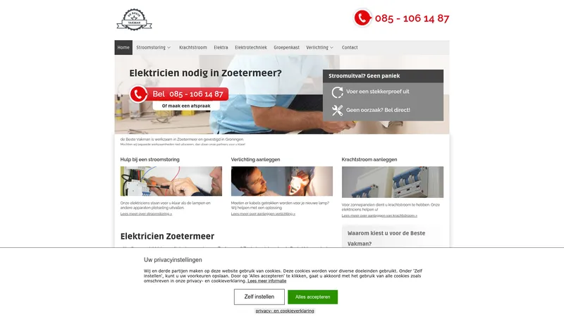 Website van de Beste Vakman