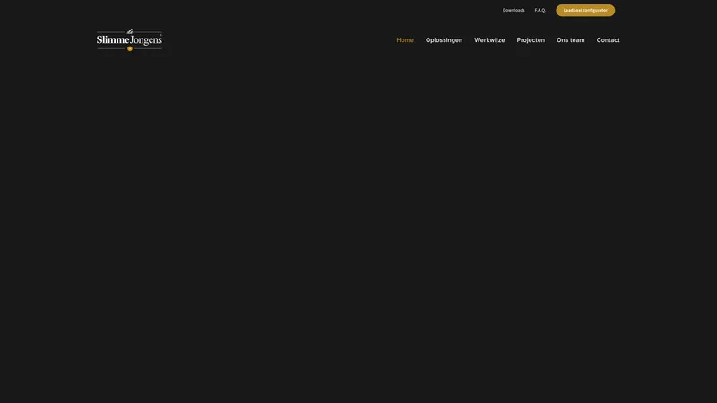 Website van de Slimme Jongens