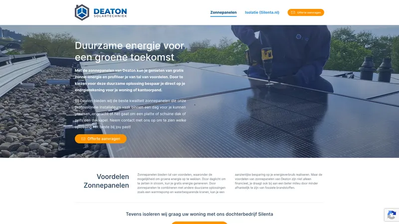 Website van Deaton