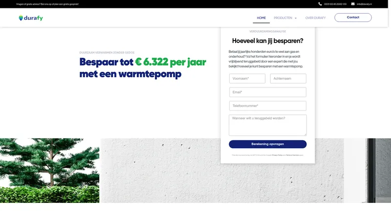 Website van durafy