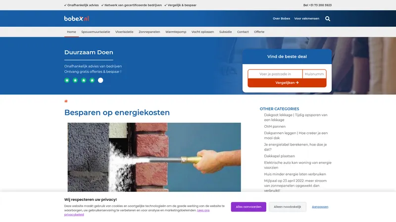 Website van Duurzaamdoen