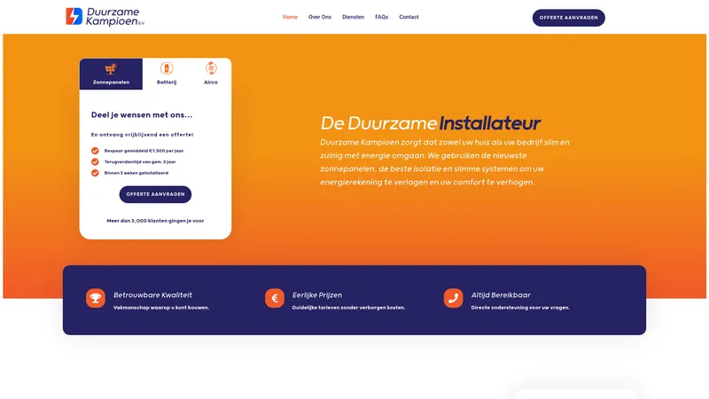 Website van duurzamekampioen