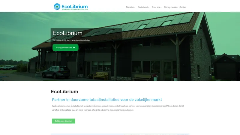 Website van EcoLibrium
