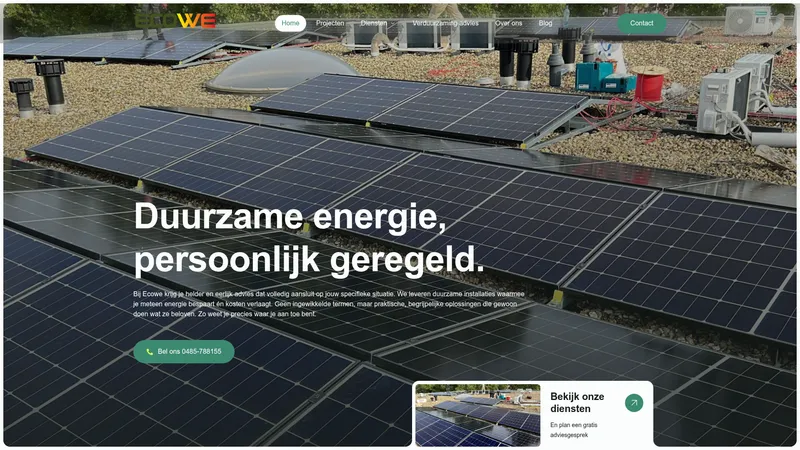 Website van Ecowe