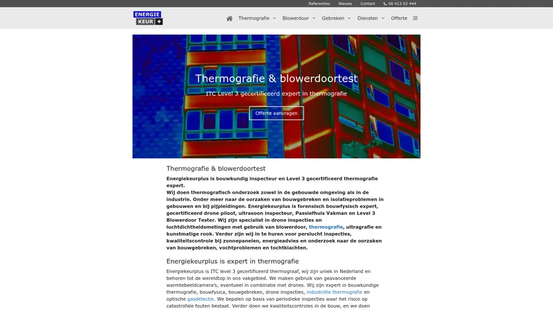 Website van Energiekeurplus