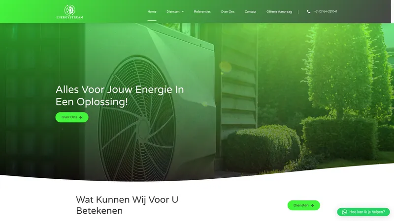 Website van Energystream