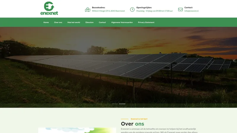 Website van Enexnet