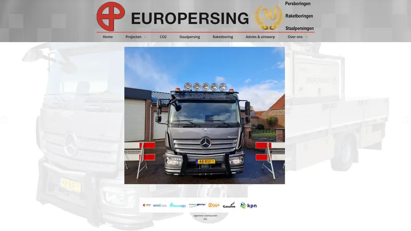 Website van EUROPERSING