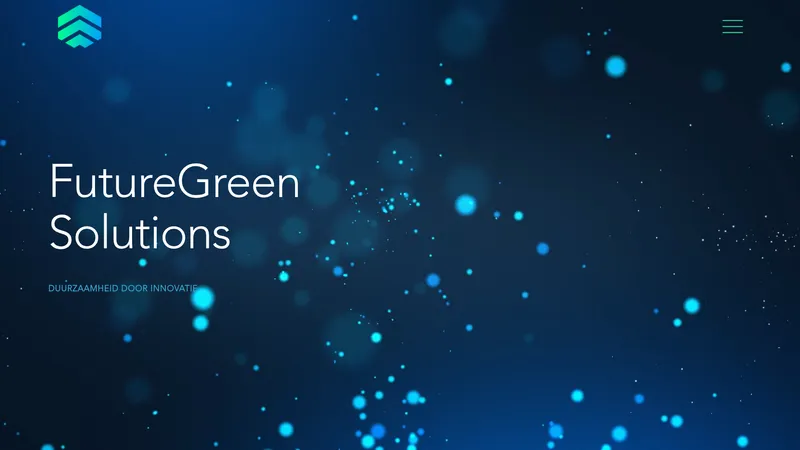 Website van FutureGreen Solutions