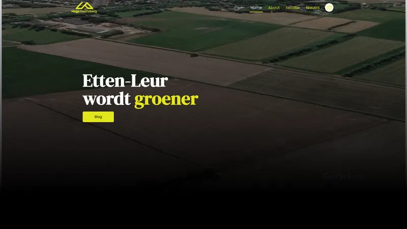 Website van Hoge Haansberg