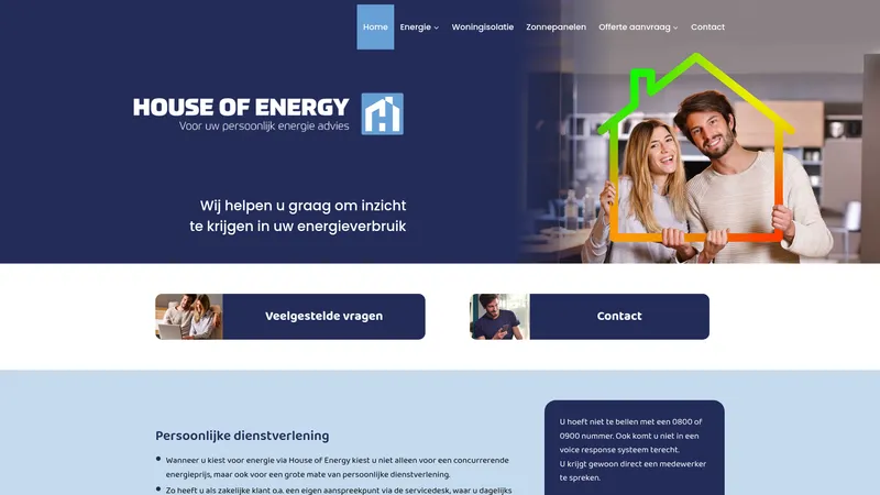 Website van House of Energy