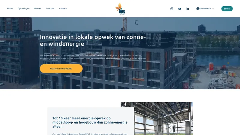 Website van IBIS Power