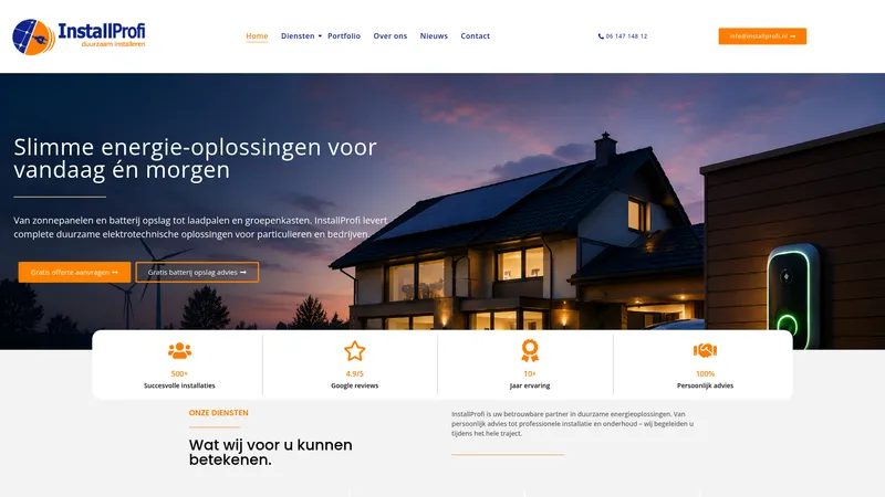 Website van InstallProfi