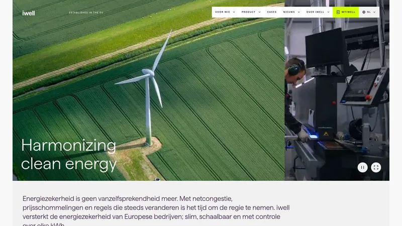 Website van iwell
