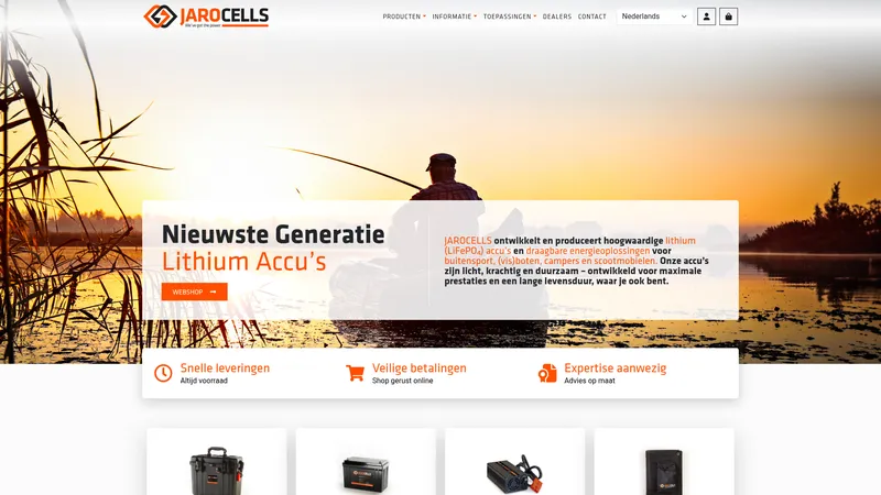 Website van JAROCELLS