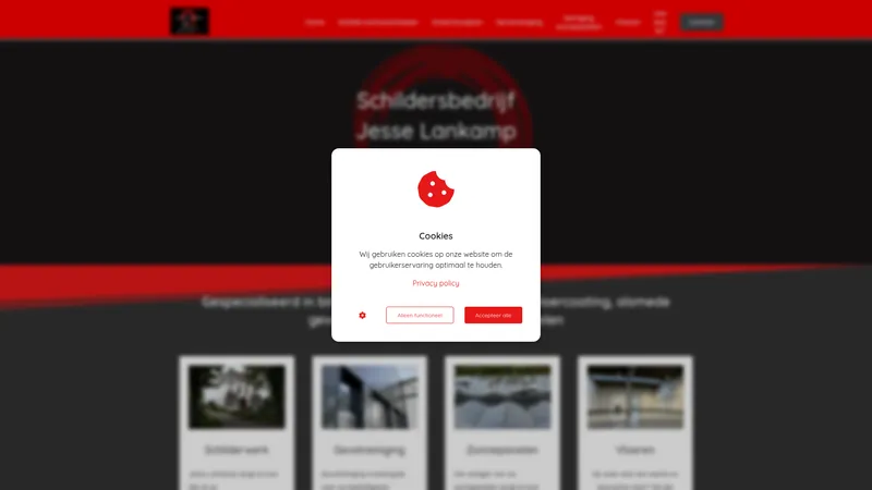 Website van Jesse Lankamp Dienstverlening