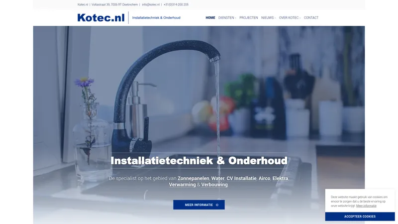 Website van Kotec Co