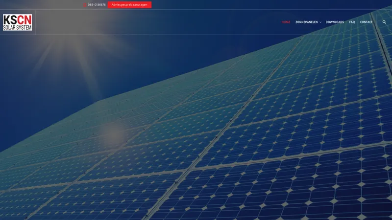 Website van KSCN Solar System