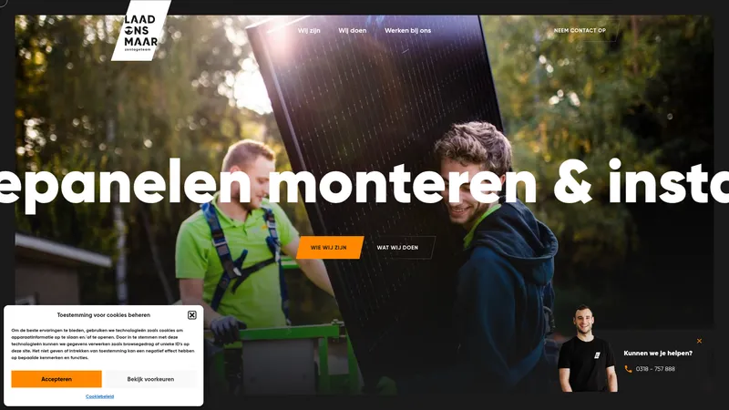 Website van Laad Ons Maar