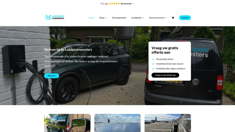 Website van Laadpaalmeesters