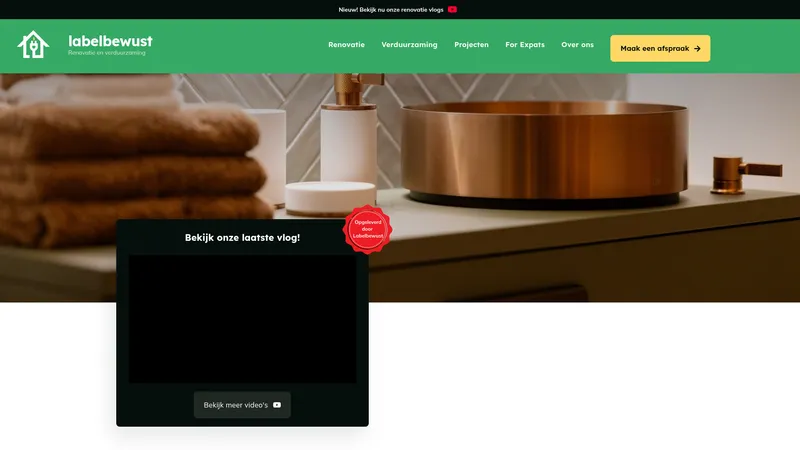 Website van Labelbewust
