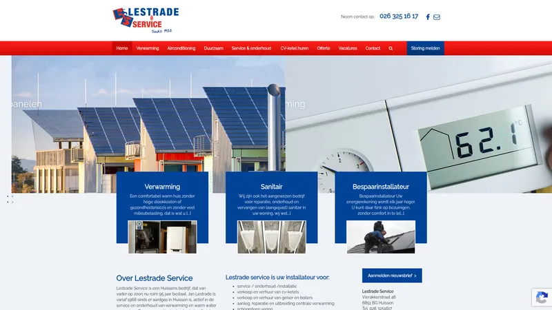 Website van lestrade Service