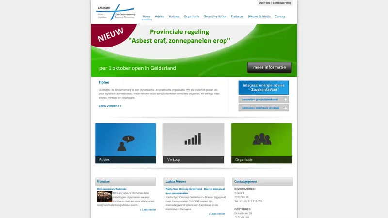 Website van LNAGRO