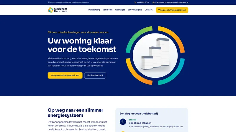 Website van Nationaal Duurzaam
