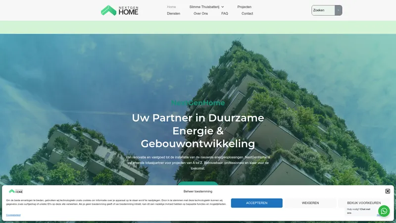 Website van Nextgenhome