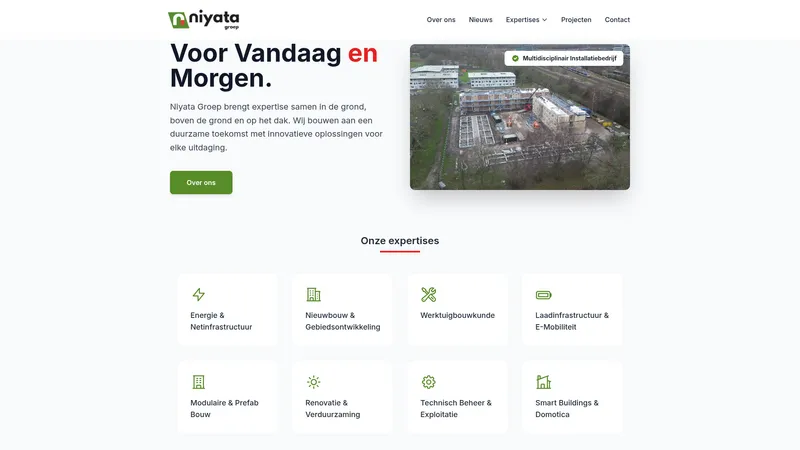 Website van Niyata B.V