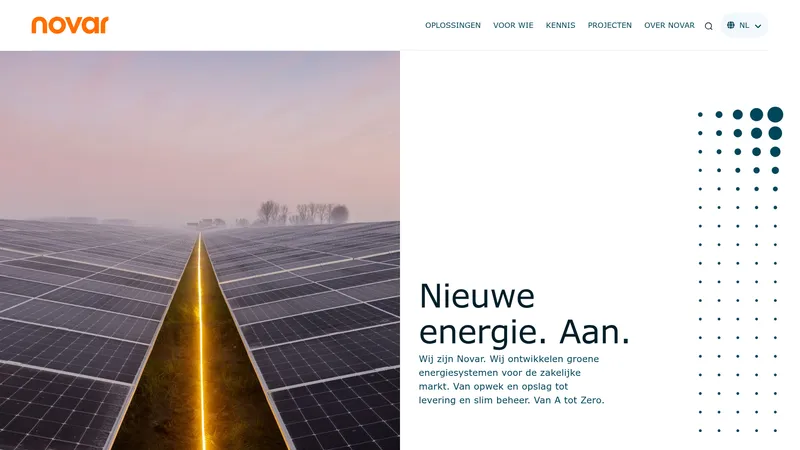 Website van Novar