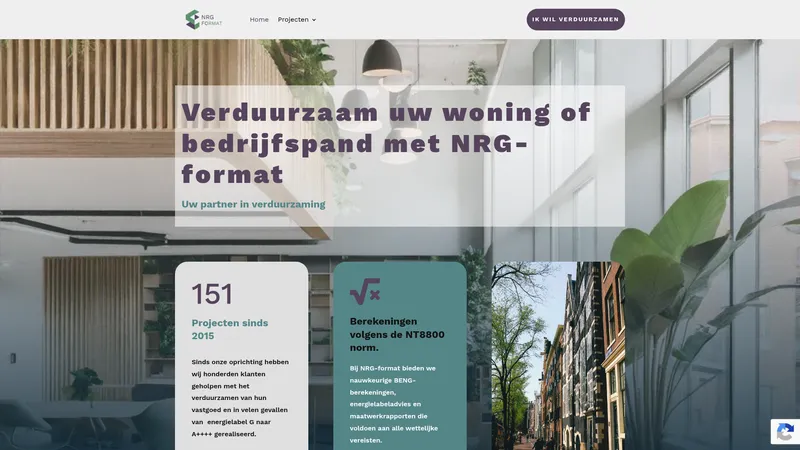 Website van NRG-Format