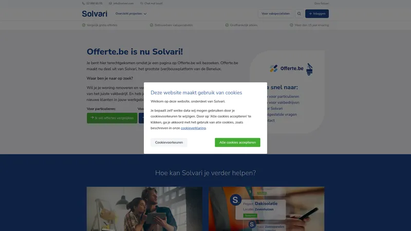 Website van Offerte B.V