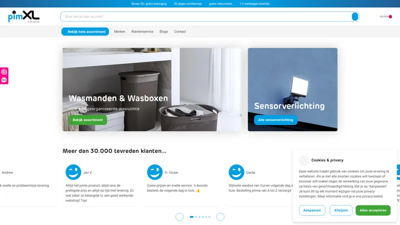 Website van PimXL