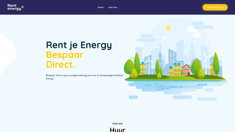 Website van Rent Energy