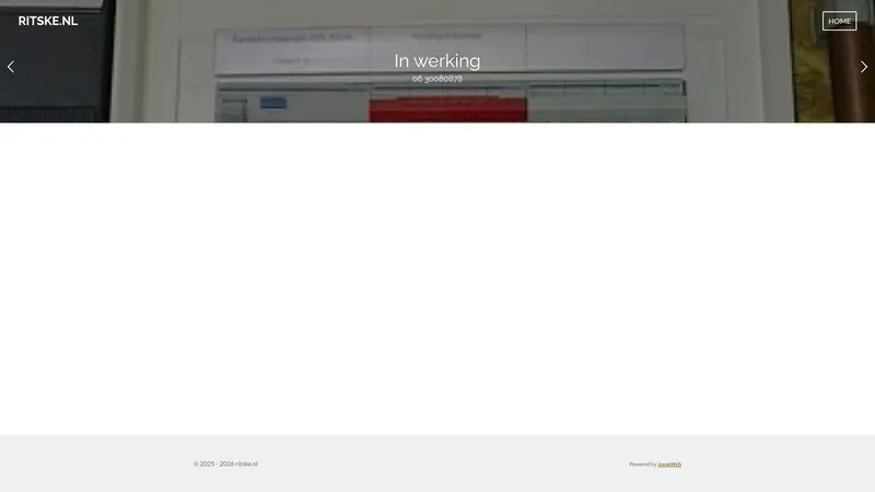 Website van Ritske