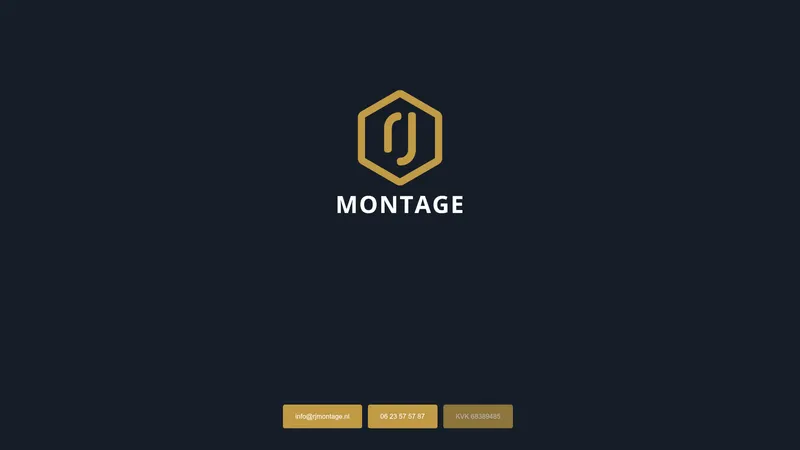 Website van RJ Montage