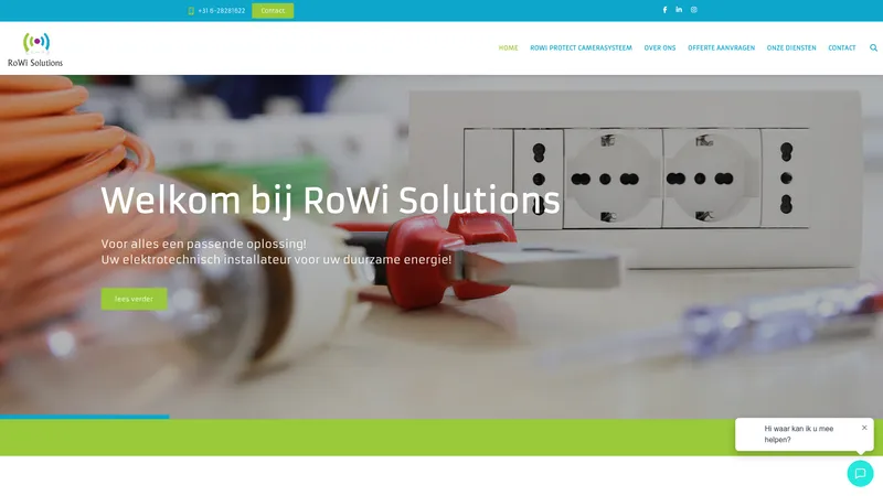 Website van RoWi Solutions B.V.