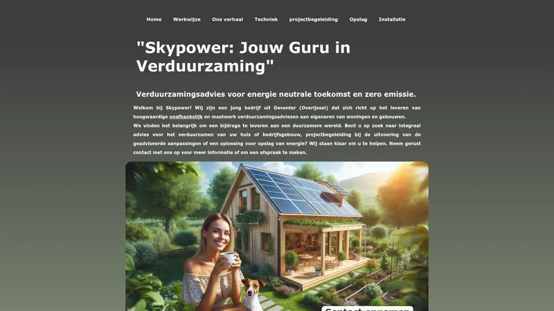 Website van Skypower