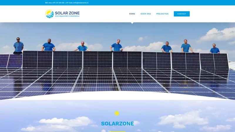 Website van SolarZone