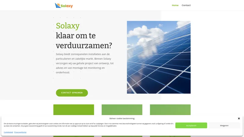 Website van Solaxy