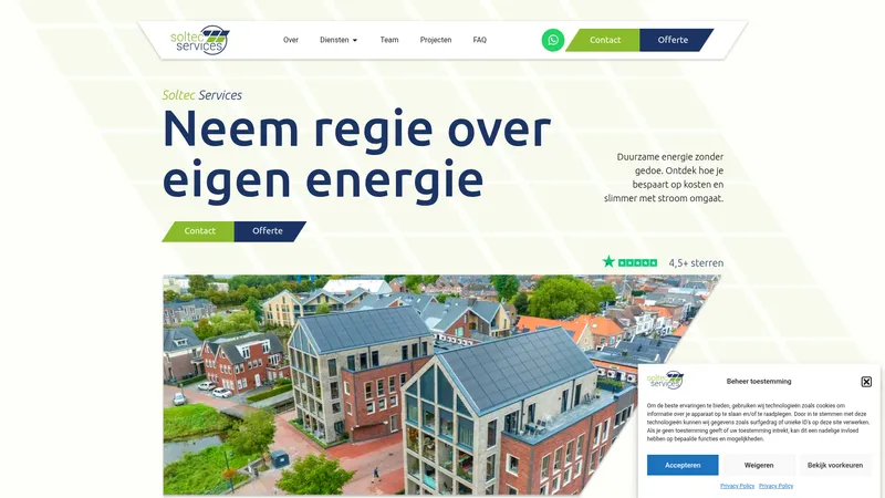 Website van SoltecServices