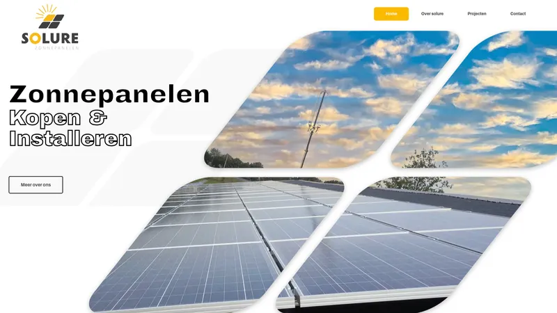 Website van Solure Ede