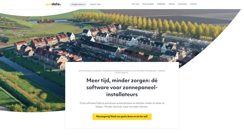 Website van Sundata