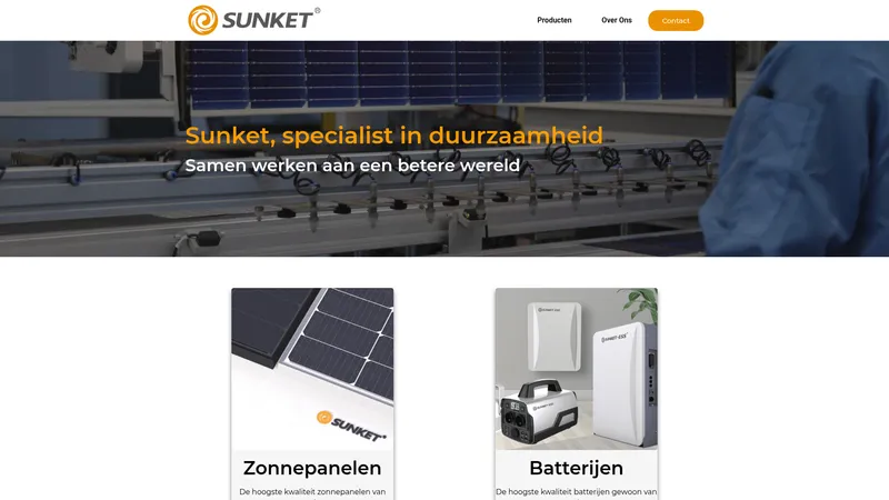 Website van Sunket