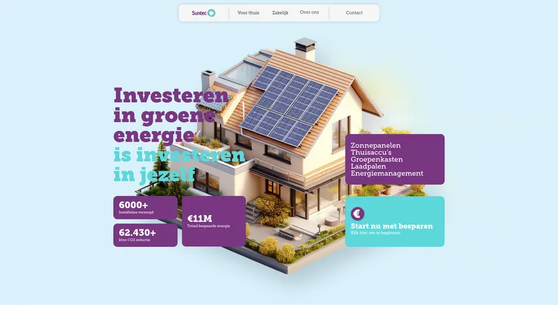 Website van Suntec