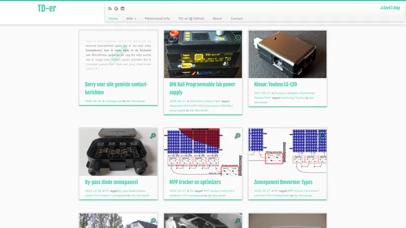 Website van TD-er